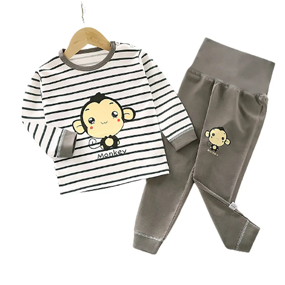 Newborn-Toddler-Kids-Monkey-Printed-Baby-Boys-Clothing-Set-Long-Sleeve-Tops-Pants-Little-Kids-All-season-Outfits_-Brown-fancydresswale.com-53414769